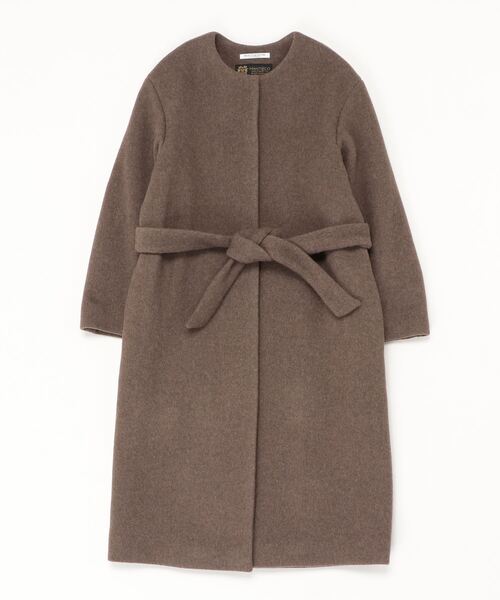 BEAUTY＆YOUTH UNITED ARROWS ノーカラーコート M モカ レディース
