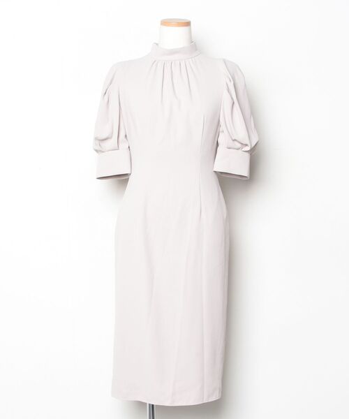 「SNIDEL」 コンビワンピース 0 ブラウン レディース_画像2