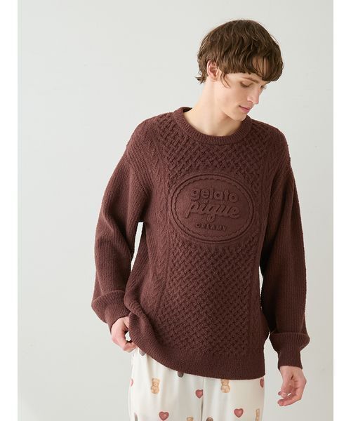 gelato pique（ジェラートピケ） パジャマ 「HOMME」アランプル