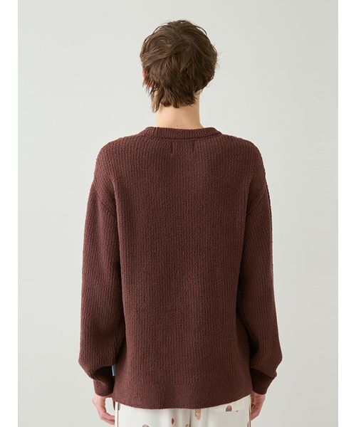 パジャマ 「HOMME」アランプルオーバー メンズ_9