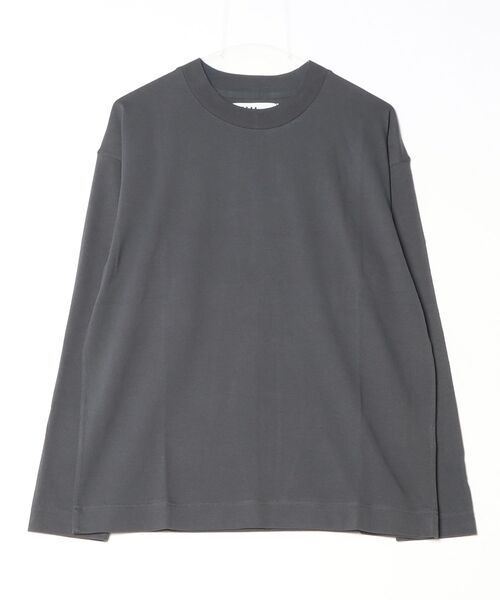 MHL.（エムエイチエル） tシャツ SMOOTH COTTON JERSEY TOP メンズ 