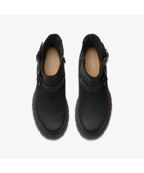 「Clarks」 ショートブーツ - ブラック レディース_画像8