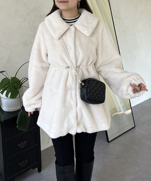 「prose verse」 コート MEDIUM アイボリー レディース_画像5