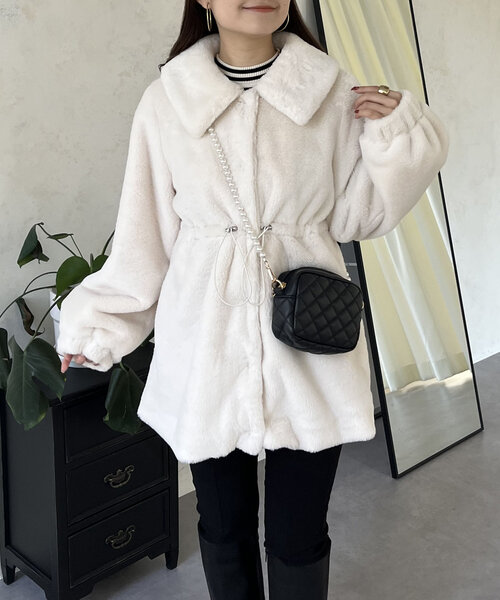 「prose verse」 コート MEDIUM アイボリー レディース_画像7