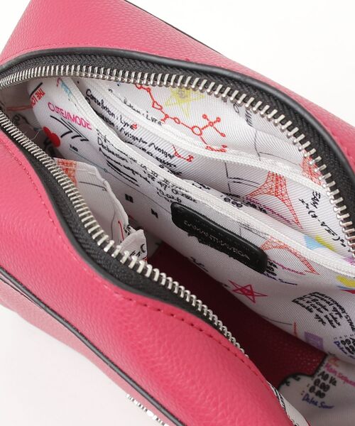 「SAMANTHAVEGA」 ワンポイントショルダーバッグ - ピンク レディース_画像4