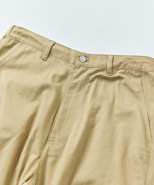 「FREAK'S STORE」 チノパンツ MEDIUM オリーブ メンズ_画像3