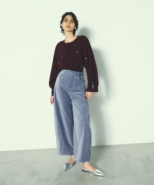 GRACE CONTINENTAL（グレースコンチネンタル） パンツ 36 ブラック