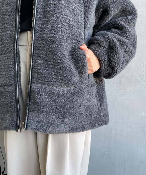 「JF Ready Made」 ブルゾン F チャコールグレー レディース_画像9