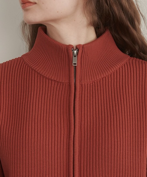 「ANGIE」 ニットカーディガン FREE グレー レディース_画像2