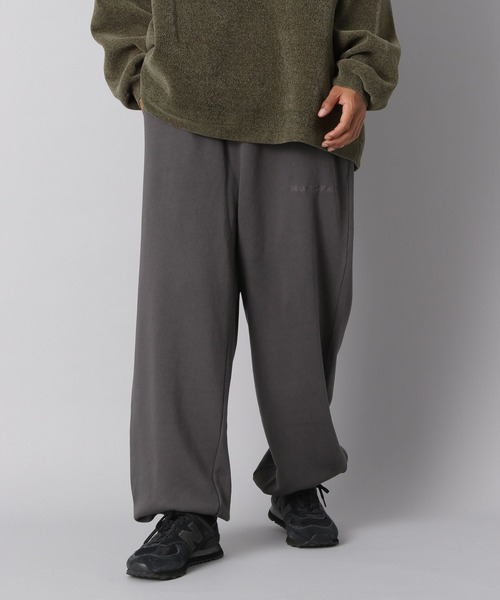 「NUMERALS」 スウェットパンツ MEDIUM カーキ メンズ_画像3