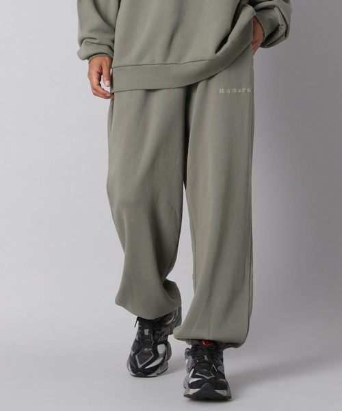 「NUMERALS」 スウェットパンツ MEDIUM カーキ メンズ_画像5