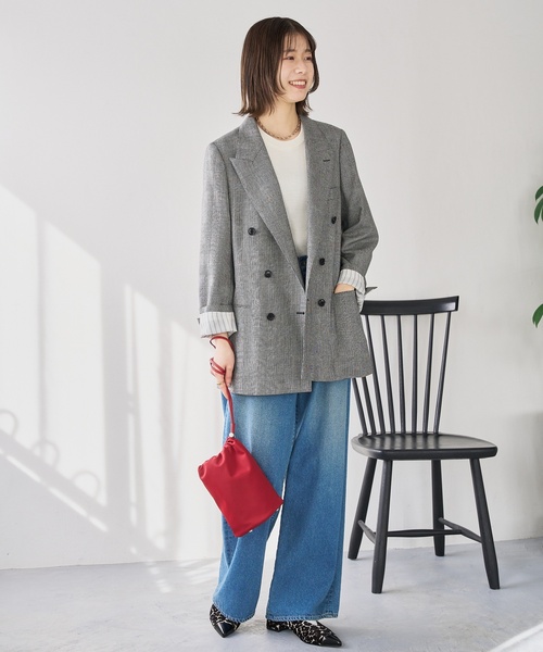 「LE TALON」 ショルダーバッグ FREE レッド レディース_画像8