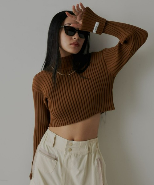 「FIG&VIPER」 長袖カットソー FREE ブルー レディース_画像3