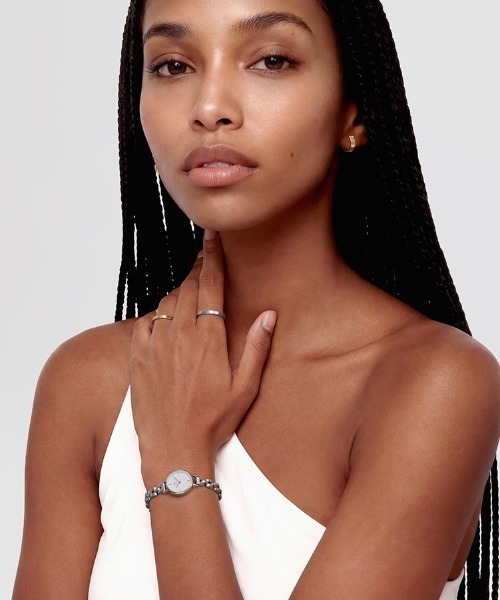 ローズゴールド 輪型パール & リング  #サイズ-54 Daniel Wellington（ダニエルウェリントン） 指輪 リング Line Ring