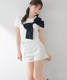 Chico（チコ） パンツ チャーム付きコンパクトショートパンツ