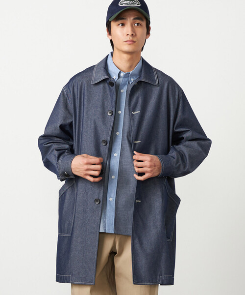 ★★★★★　激安　美品　COMME  CA   ISM  メンズ　コート　★★★★★ COMME CA ISM（コムサイズム） コート ジャケット デニムライク