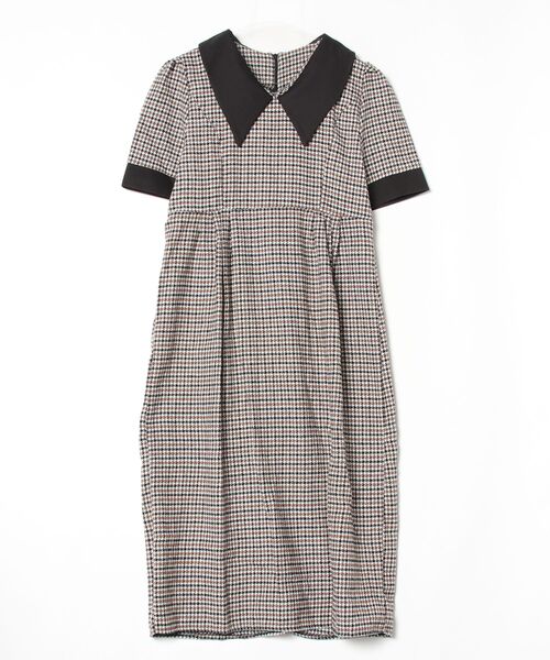 DAY CLOSET 半袖ワンピース M ブラウン レディース : ZOZOTOWN Yahoo