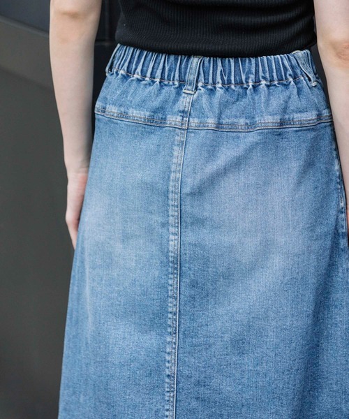 「Munich」 デニムスカート X-SMALL ブルー レディース_画像9