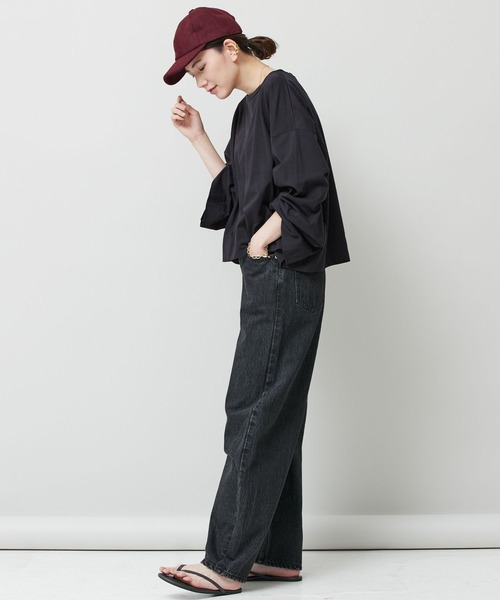 「Curensology」 長袖カットソー FREE ブラック レディース_画像5