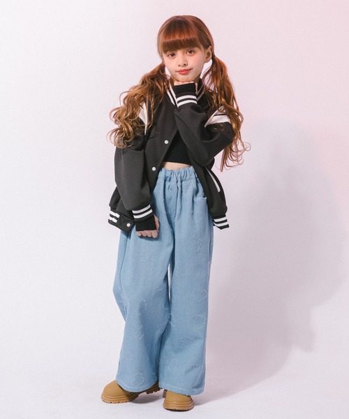 URBAN CHERRY（アーバンチェリー） パンツ ハートフリンジストレート