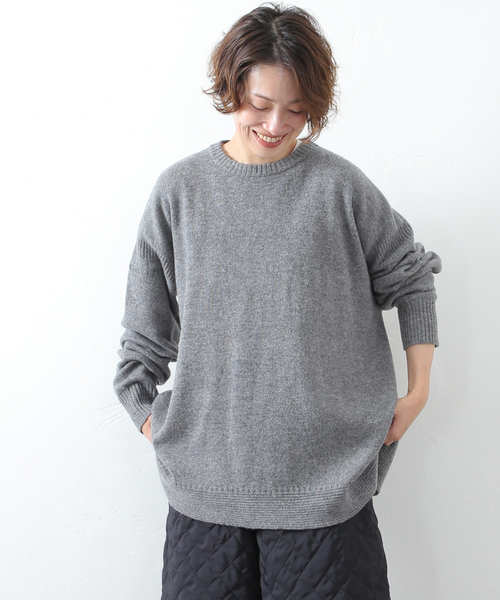「JOURNAL STANDARD LUXE」 長袖ニット FREE ホワイト レディース_画像3