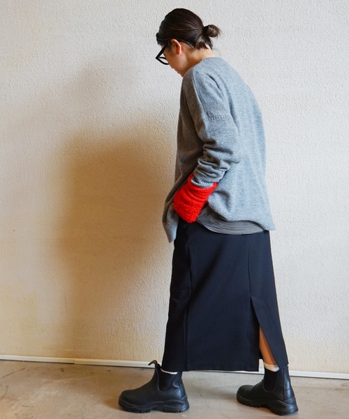 「JOURNAL STANDARD LUXE」 長袖ニット FREE ホワイト レディース_画像6