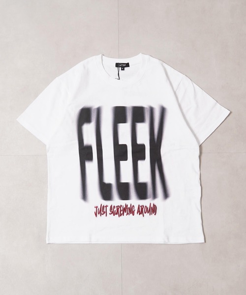 tシャツ ぼかしロゴプリント Tシャツ / Faded Logo Print T-Shirt
