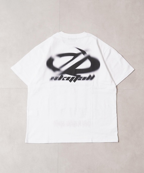 tシャツ ぼかしロゴプリント Tシャツ / Faded Logo Print T-Shirt