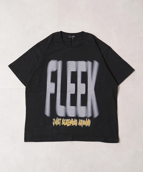 tシャツ ぼかしロゴプリント Tシャツ / Faded Logo Print T-Shirt