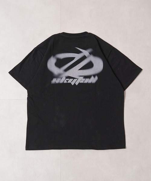 tシャツ ぼかしロゴプリント Tシャツ / Faded Logo Print T-Shirt