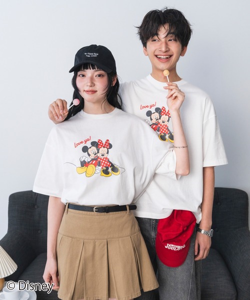 Disney（ディズニー） tシャツ WEGO/「26年春夏新作」キャラクターズ