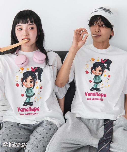 キャラクターTシャツ・パンツセット Disney（ディズニー） tシャツ 半袖 WEGO/「26年春夏新作