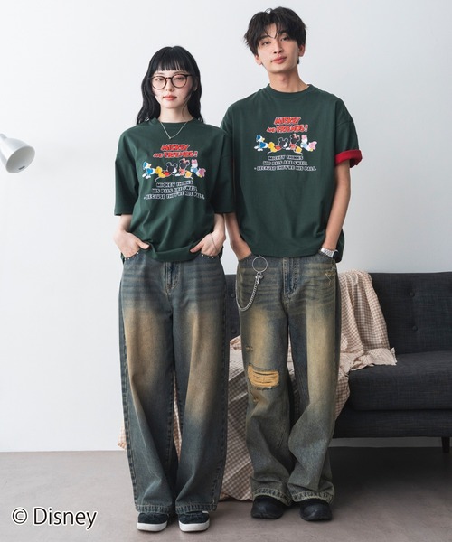 Disney（ディズニー） tシャツ WEGO/「26年春夏新作」キャラクターズ