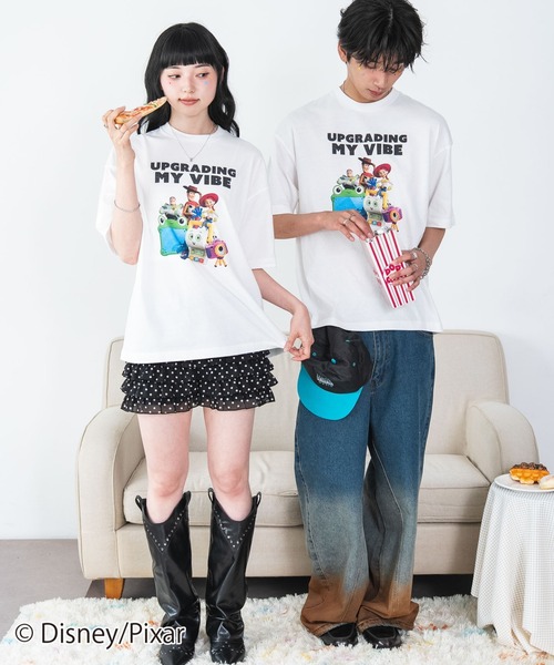 Disney（ディズニー） tシャツ 半袖 WEGO/「26年春夏新作
