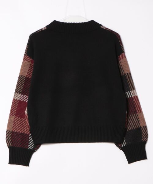 「BLUE LABEL CRESTBRIDGE」 長袖ニット 38 ライトブルー レディース_画像2
