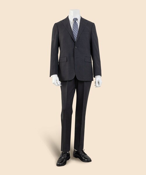 セットアップ Brooks Brothers Explorer　ウール　ハイツイスト　ハウンドトゥース　段返り３釦スーツ　TOKYO modelの画像