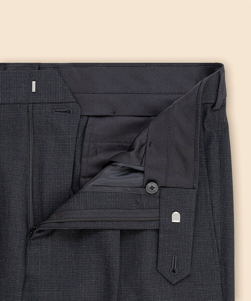 セットアップ Brooks Brothers Explorer　ウール　ハイツイスト　ハウンドトゥース　段返り３釦スーツ　TOKYO modelの画像