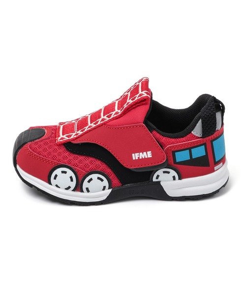 「IFME」 「KIDS」ローカットスニーカー 16.5cm レッド キッズ_画像4