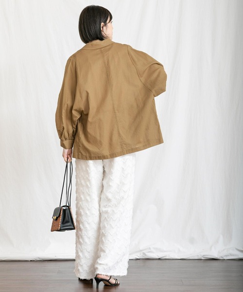 「Gready Brilliant」 「AuieF」ジャケット 38 キャメル レディース_画像4