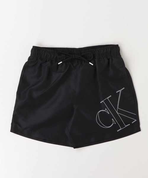 カルバンクライン　 　CK スイムショーツ 黒 2XL Calvin Klein（カルバン・クライン） 水着 ボードショーツ サーフ