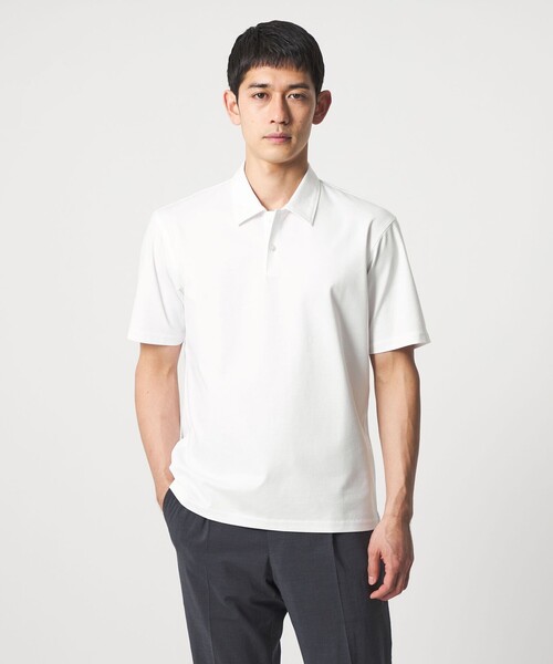 ユナイテッドアローズ　ポロシャツ UNITED ARROWS（ユナイテッドアローズ） ポロシャツ 半袖 ポンチ