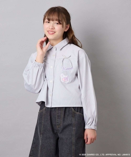 a.v.v（アー・ヴェ・ヴェ） ブラウス シャツ 「120-150」「数量限定