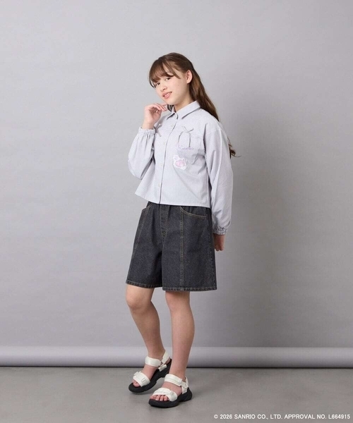 a.v.v（アー・ヴェ・ヴェ） ブラウス シャツ 「120-150」「数量限定