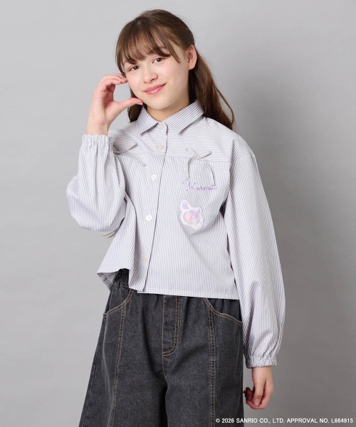 a.v.v（アー・ヴェ・ヴェ） ブラウス シャツ 「120-150」「数量限定