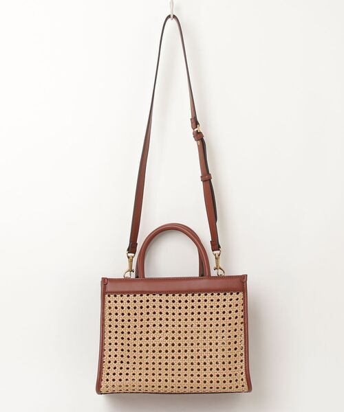 「CHARLES & KEITH」 2WAYバッグ M ブラウン レディース_画像2