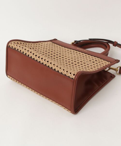 「CHARLES & KEITH」 2WAYバッグ M ブラウン レディース_画像3