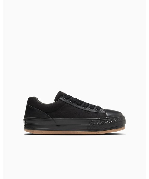 「CONVERSE ALL STAR」 ローカットスニーカー 5.5 ブラック×ブラック メンズ_画像3
