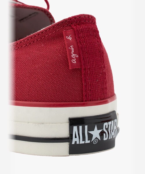 スニーカー agnes b. × CONVERSE メンズ コンバース ALL STAR AGED OX メンズの画像
