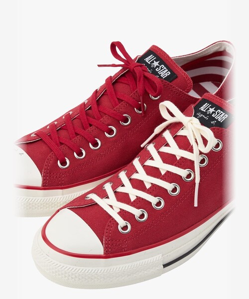 スニーカー agnes b. × CONVERSE メンズ コンバース ALL STAR AGED OX メンズの画像