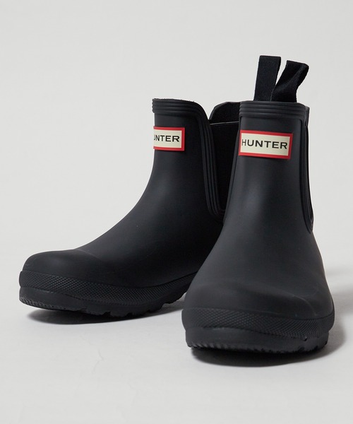 HUNTER レインブーツ ブラック 未使用近い　JPサイズ23ぐらい HUNTER（ハンター） レインブーツ 3 ブラック レディース : ZOZOTOWN